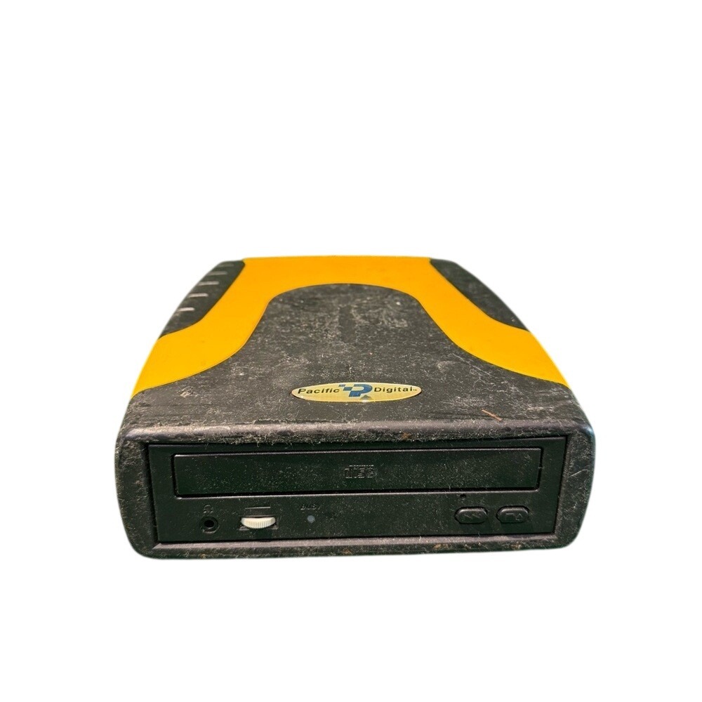 Pacific Digital U-30110 24x10x40 Ext. USB 2.0 CD-RW Drive Model 1930-24 Yellow